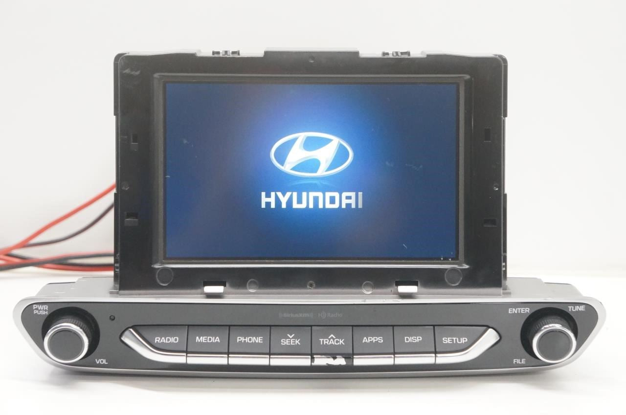 17-19 Hyundai Ioniq Radio Faceplate Control w/ 7.0'' Display and Receiver *ReaD* - Alshned Auto Parts