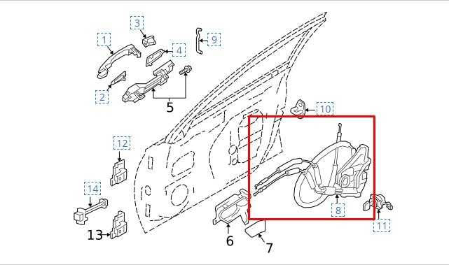 2019-2024 Nissan Altima SL Front Left Door Lock Latch Actuator 80501-6CA1B OEM - Alshned Auto Parts