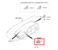 19-21 Hyundai Tucson Value 2.0L FWD Wireless Audio Radio Antenna 96240-D3500 OEM - Alshned Auto Parts