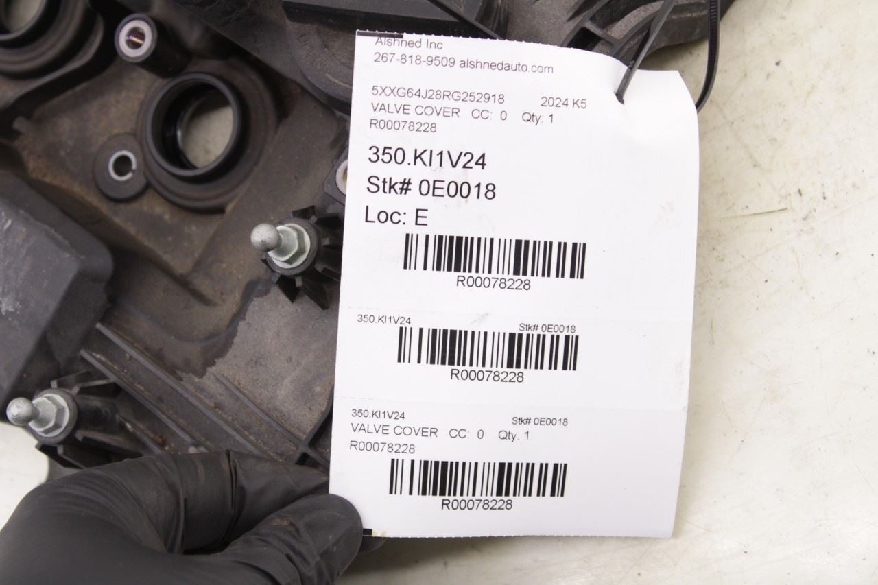 2021-24 Kia K5 GT-Line 1.6L Engine Cylinder Head Valve Cover 22410-2M810 OEM - Alshned Auto Parts