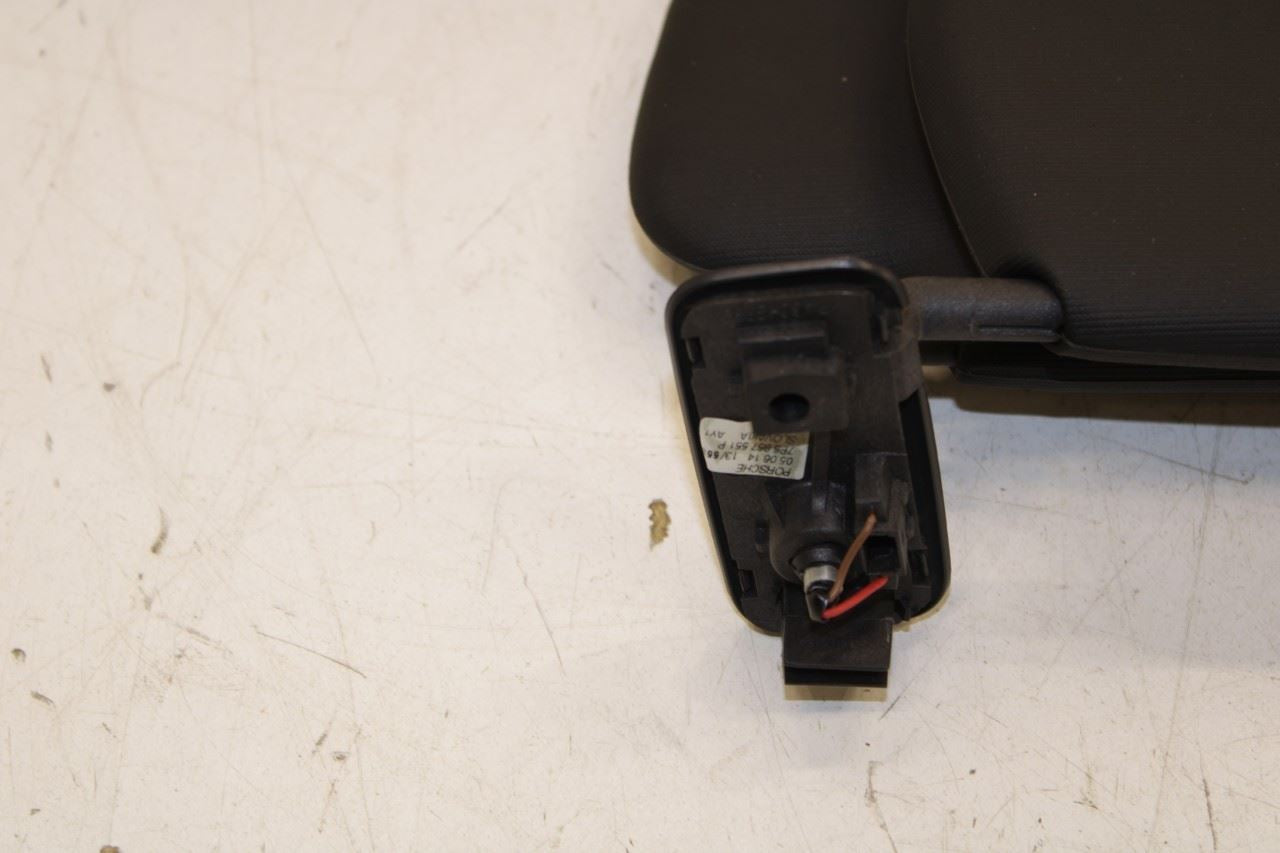 11-18 Porsche Cayenne Platinum Front Left Double Sun Visor w/ Illuminated Mirror - Alshned Auto Parts