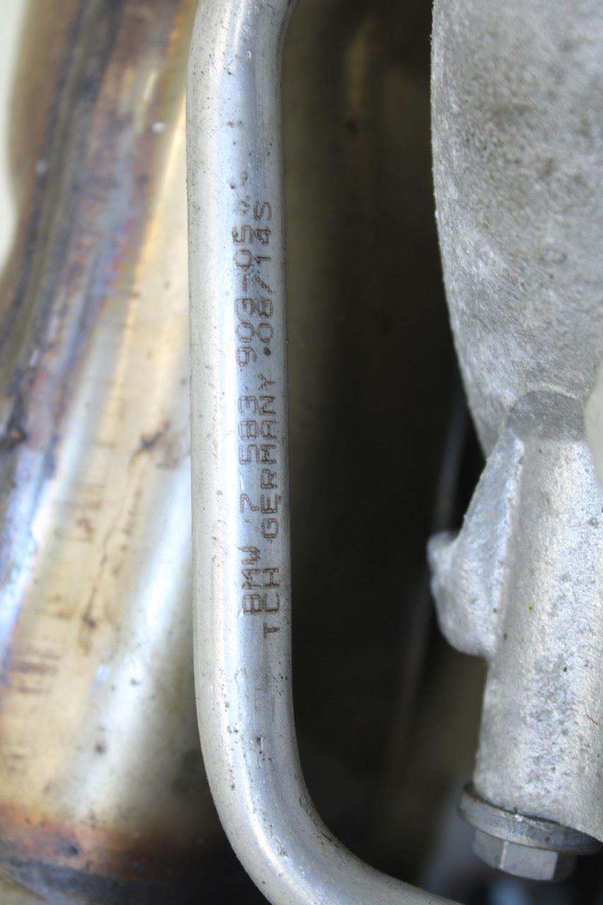 14-18 BMW X5 xDrive35i 3.0L AWD Engine Motor Turbocharger w Exhaust Manifold 87K - Alshned Auto Parts