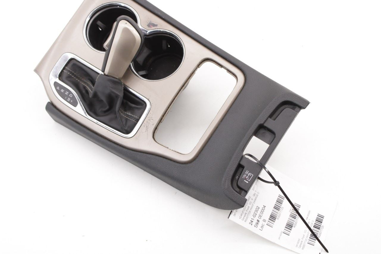 16-17 Jeep Grand Cherokee Overland 3.6L Front Center Console Shifter Trim *ReaD* - Alshned Auto Parts