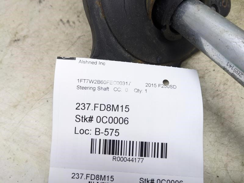 11-16 Ford F250SD Steering Column Upper Intermediate Shaft BC3Z-3E751-A OEM ReaD - Alshned Auto Parts