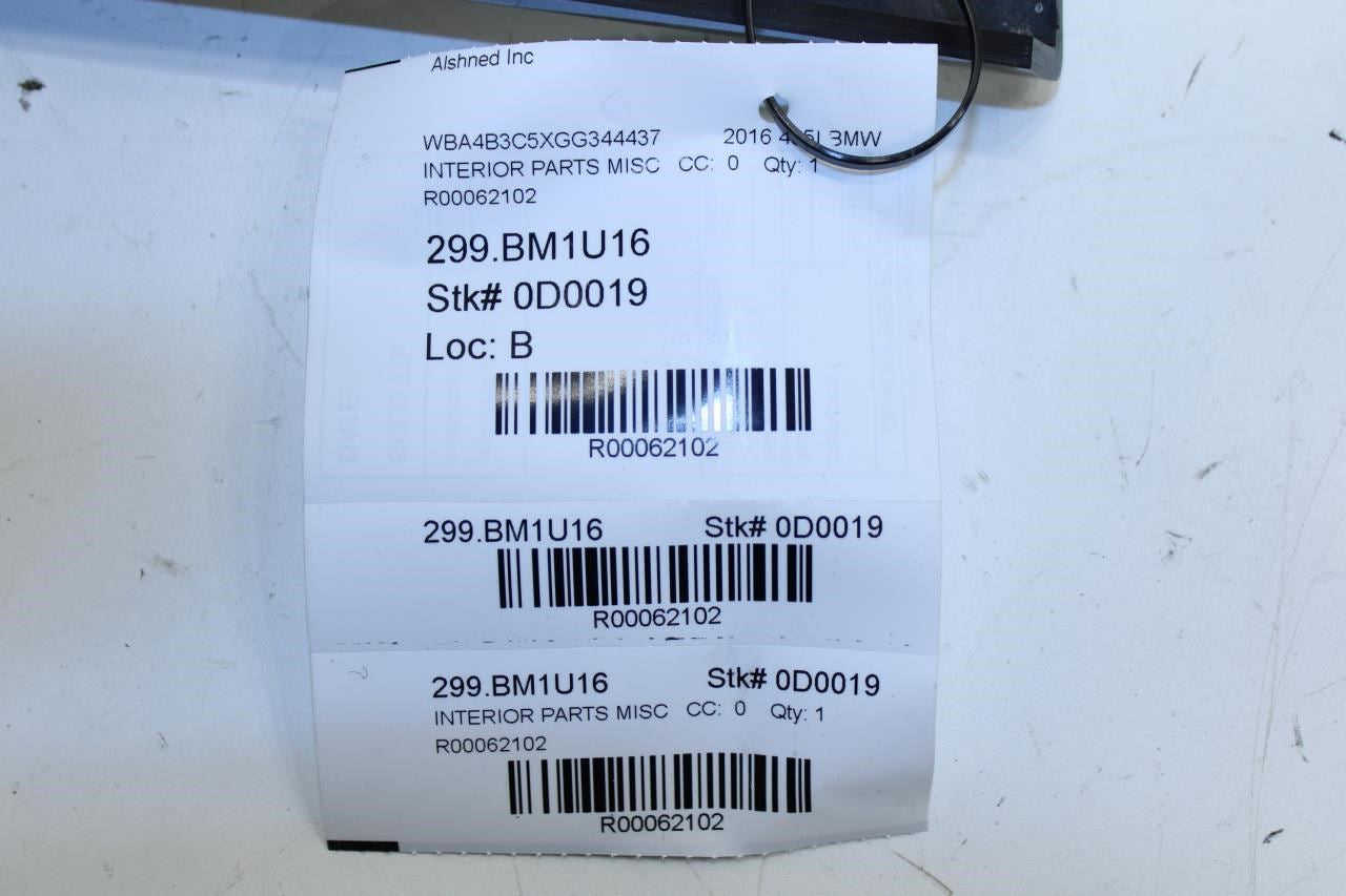 15-16 BMW 435I Console Mounted Navigation Radio Menu Control w/ Trim 65829350723 - Alshned Auto Parts