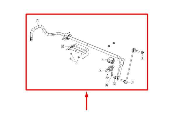 2017-24 Chrysler Pacifica Front Stabilizer Sway Anti Roll Bar w/ Link 68218102AC - Alshned Auto Parts