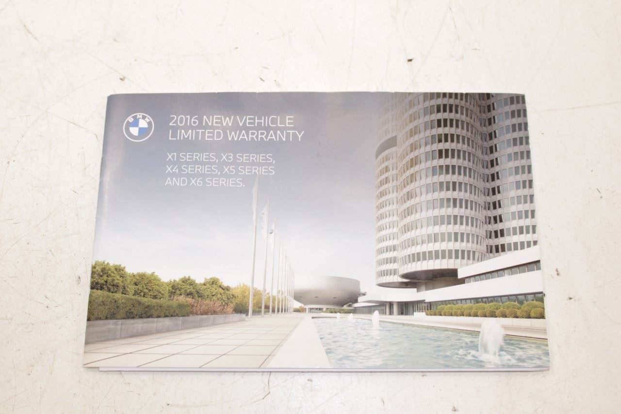 2016 BMW X3 xDrive28i Owners Manual Set with Case R72837 - Alshned Auto Parts