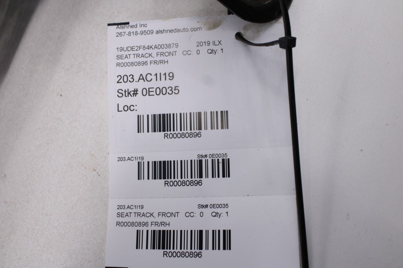 19-22 Acura ILX Technology A-Spec Front RH Seat Lower Track Frame Weight Sensor12