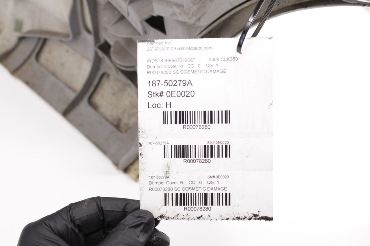 2006-2009 Mercedes-Benz CLK 350 Rear Bumper Cover 2098852825 OEM *ReaD* - Alshned Auto Parts