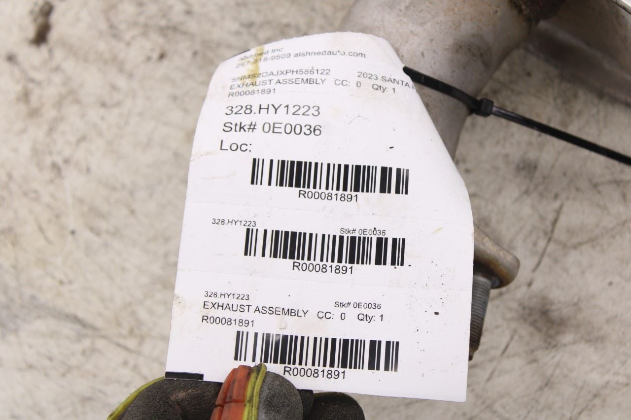2021-23 Hyundai Santa Fe SEL 2.5L Exhaust System Center Muffler 28650-S2350 OEM11