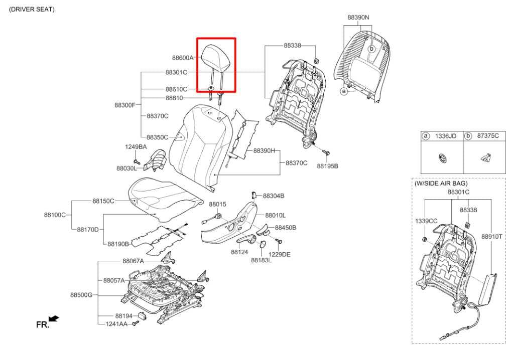 2015-17 Hyundai Veloster Turbo 1.6L Front Right and Left Side Seat Headrest Set - Alshned Auto Parts