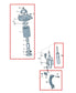 12-18 Audi A7 Premium AWD Front Suspension Driver Left Side Shock Strut Absorber1