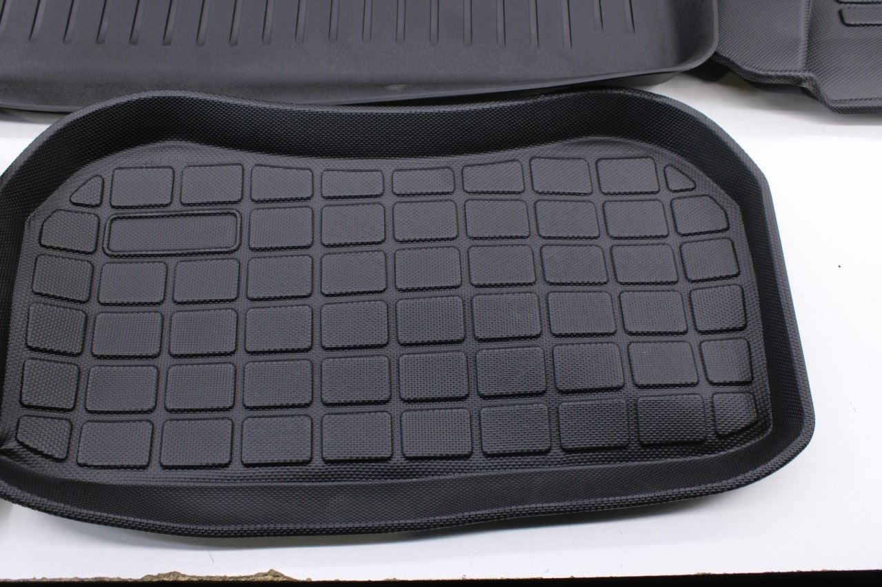 2021-2023 Tesla 3 Front and Rear Right Left Side All Weather Floor Mats Set of 6 - Alshned Auto Parts