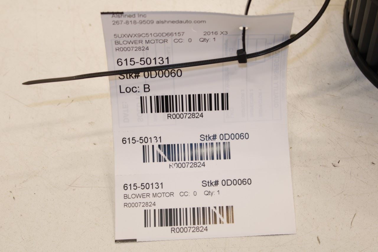 2011-2017 BMW X3 xDrive28i 2.0L HVAC AC Blower Fan Motor 64119227670 OEM - Alshned Auto Parts