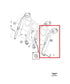 15-16 Volvo S60 T5 Premier 2.0L Rear Driver LH Side 2nd Row Seat Belt Retractor - Alshned Auto Parts