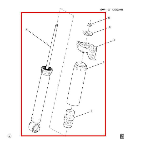 2024-2025 Cadillac XT4 Premium AWD Rear Right Shock Strut Absorber 84939426 OEM - Alshned Auto Parts