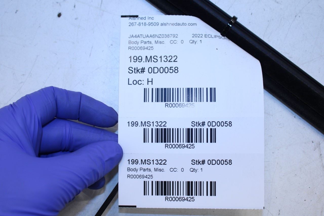 2018-25 Mitsubishi Eclipse Cross ES Front Left Door Belt Outer Molding 5727A383 - Alshned Auto Parts