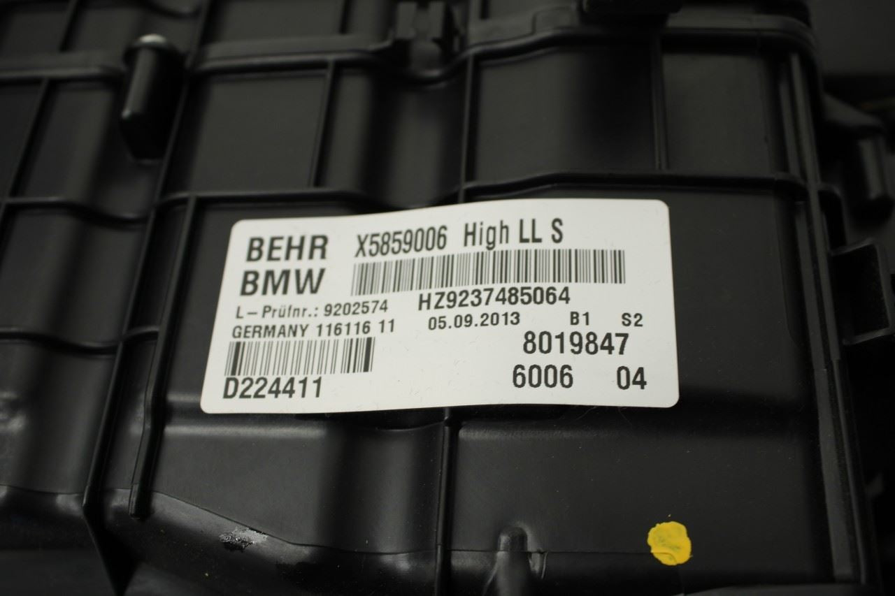 2010-2015 BMW 750i xDrive HVAC Heater Blower Motor Housing Box 64119241196 OEM - Alshned Auto Parts