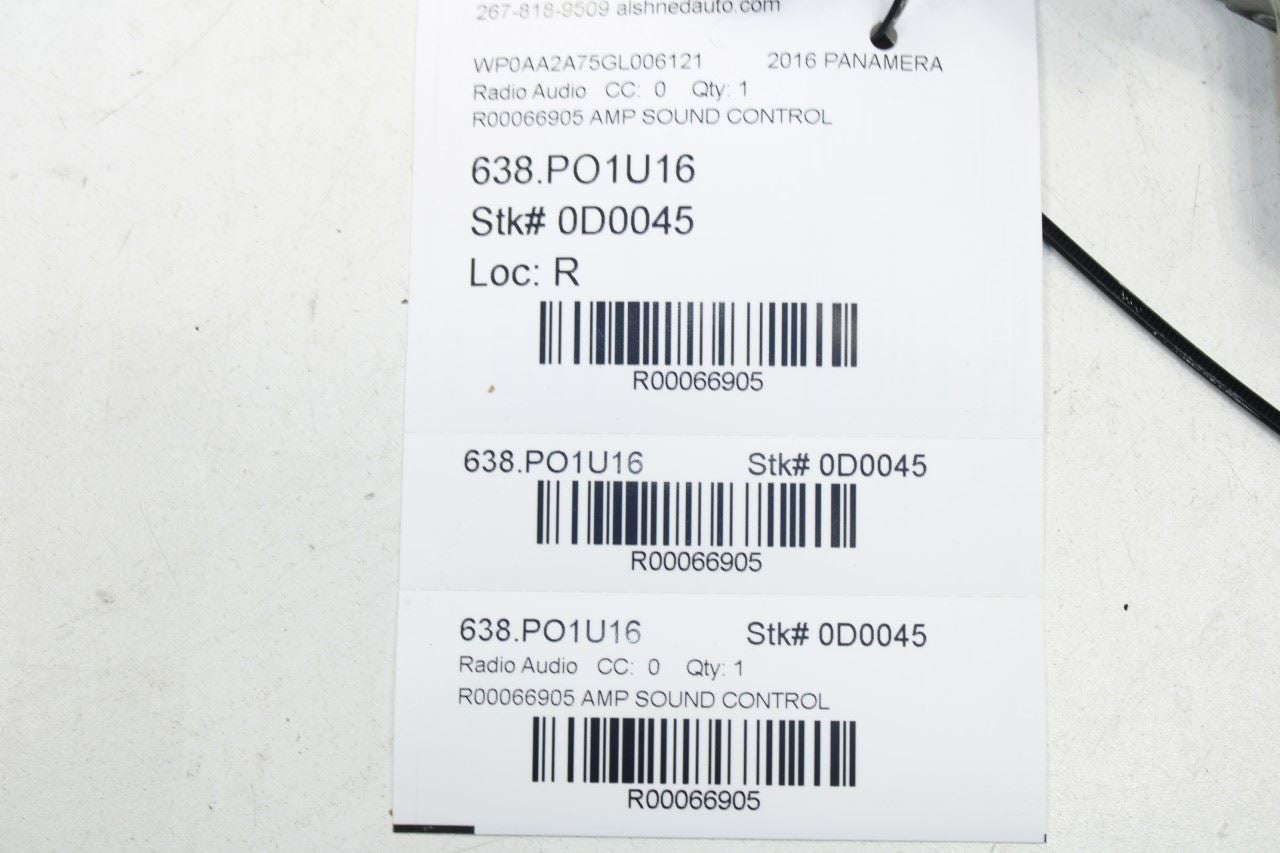 2010-2016 Porsche Panamera Bose Antenna Radio Amplifier Amp 7PP-035-223-AA OEM - Alshned Auto Parts