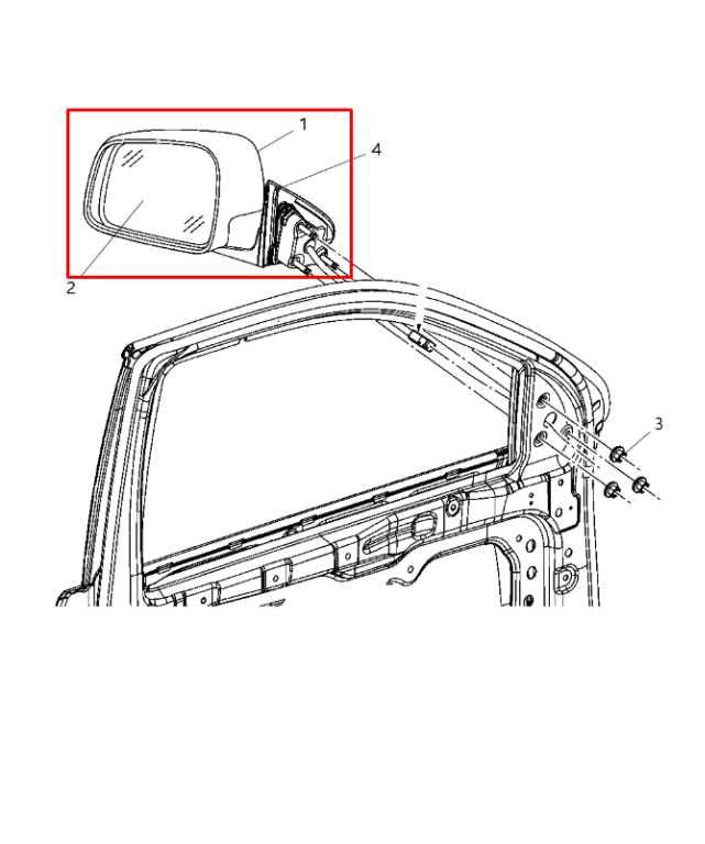 2019-21 Jeep Grand Cherokee Laredo X 4X4 3.6L Driver Left Side Rear View Mirror1