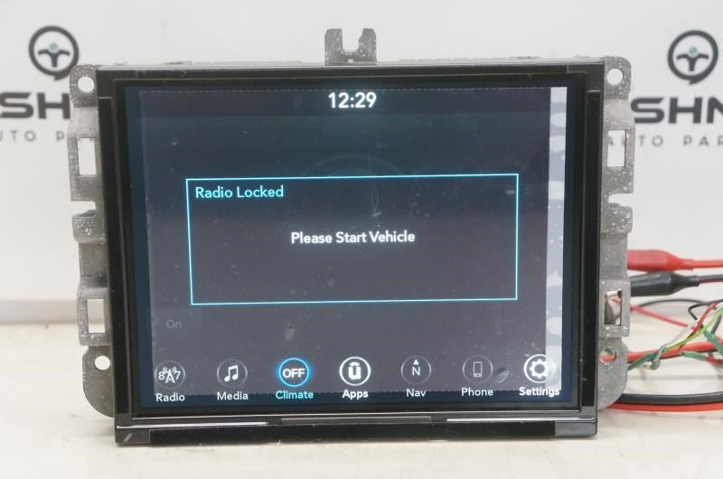 18-19 Jeep Grand Cherokee Uconnect 8.4'' Display Radio Navi Receiver 68306656AP - Alshned Auto Parts