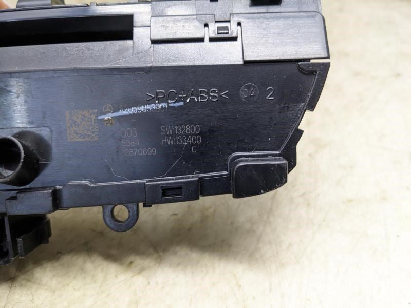 2015-2018 Mercedes-Benz C300 Dash Radio Multimedia Faceplate Control with Clock9