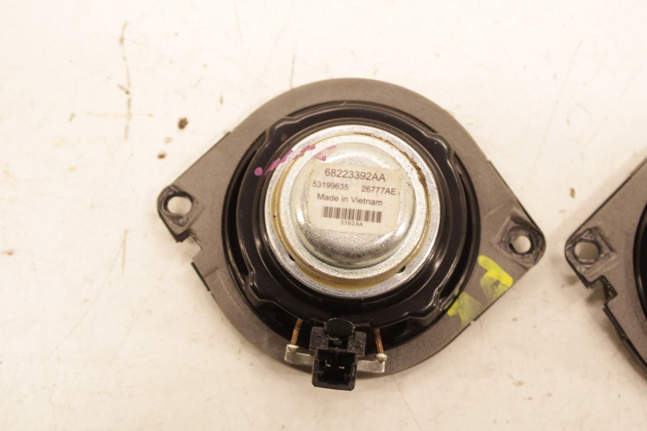 15-26 Jeep Wrangler Sport 2dr Front RH and LH Side Dash Audio Speaker 68223392AA - Alshned Auto Parts