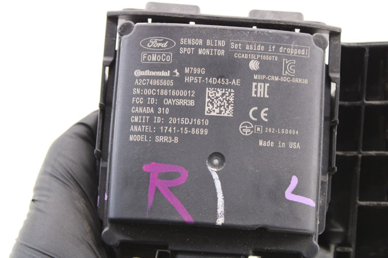 17-2020 Lincoln MKZ Reserve Rear Right Blind Spot Detection Radar Sensor Module - Alshned Auto Parts
