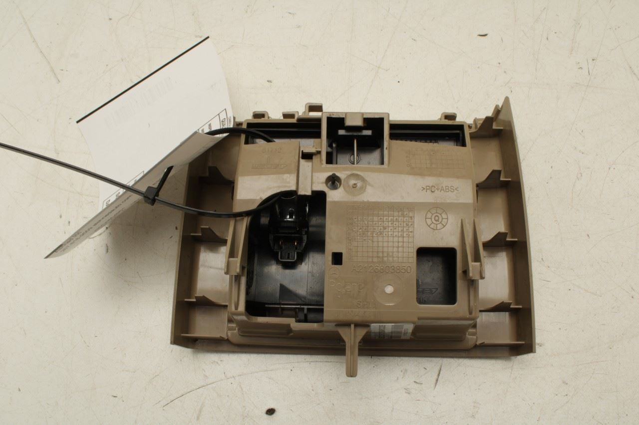 10-16 Mercedes-Benz E350 Sport RR Center Console Ashtray Storage w/ Power Outlet - Alshned Auto Parts