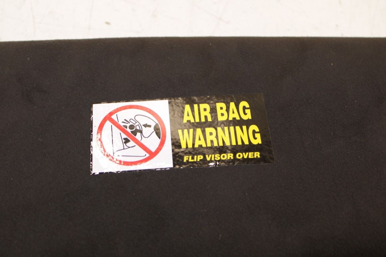 15-16 Maserati Ghibli S Q4 AWD Front Right Side Sun Visor w/ Illuminated Mirror - Alshned Auto Parts