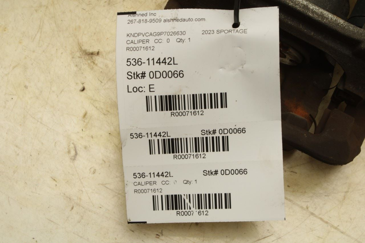 2023-2025 Kia Sportage Hybrid EX Rear Left Side Brake Disc Caliper 58310-N9A10 - Alshned Auto Parts