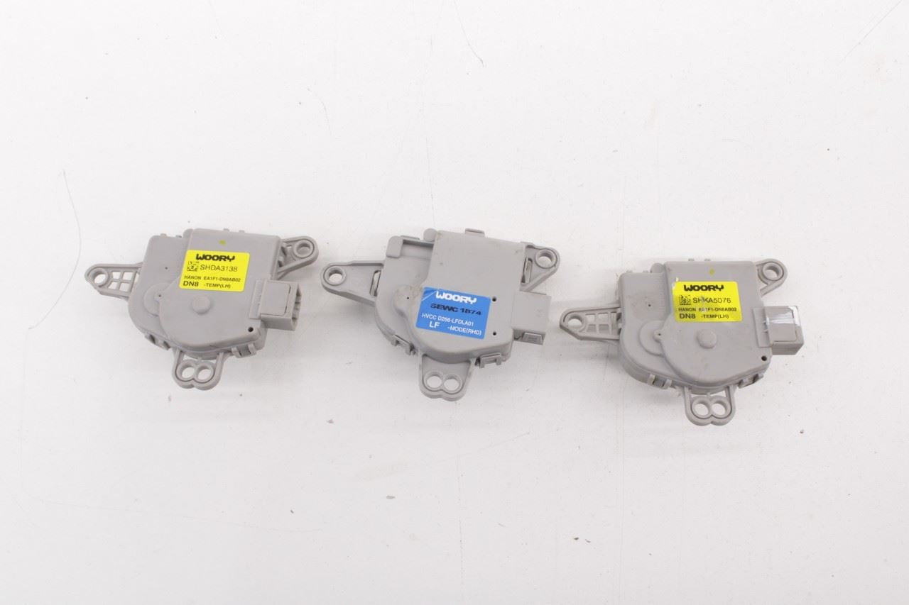 21-24 Kia K5 GT-Line HVAC Heater Blend Door Actuator Motor Set of 3 97157-C1900 - Alshned Auto Parts