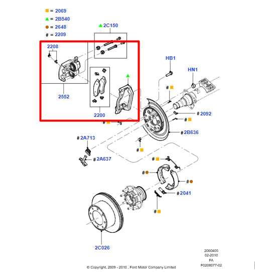 08-12 Ford F250 XLT Super Duty Rear Passenger RH Side Brake Disc Caliper *ReaD* - Alshned Auto Parts