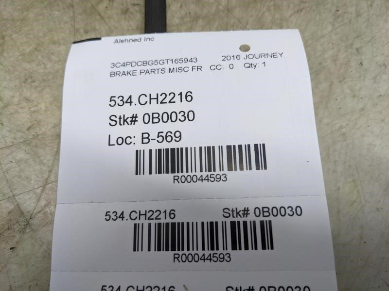 2012-2020 Dodge Journey Rear Left Brake Hydraulic Hose 68171899AB OEM - Alshned Auto Parts