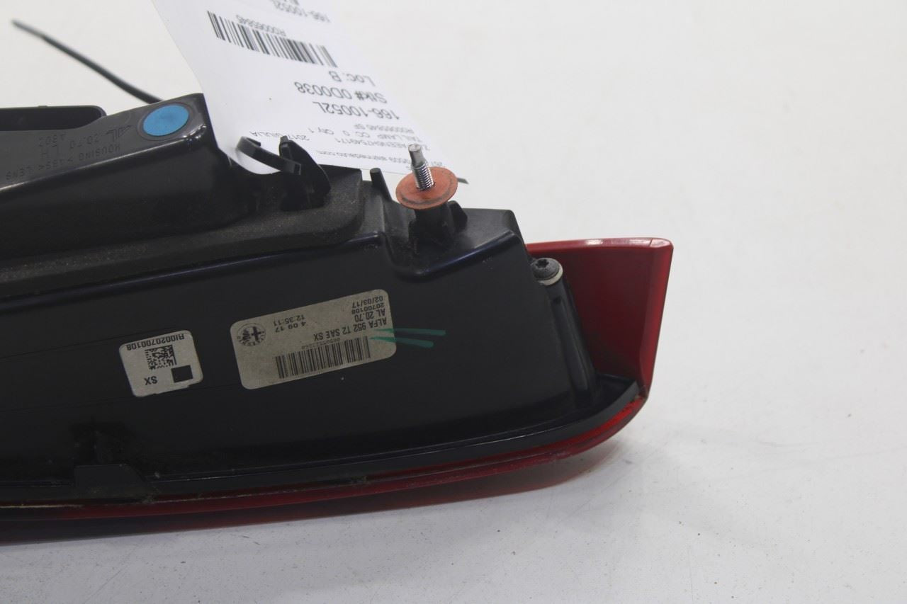 17-19 Alfa Romeo Giulia Ti AWD Rear Left Driver Side Tail Light Lamp 00505523860 - Alshned Auto Parts