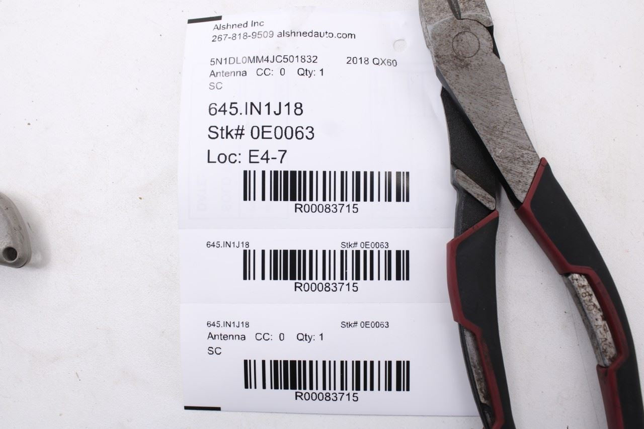 2016-2020 Infiniti QX60 Roof Exterior Shark Fin Aerial Radio Antenna 28208-9NF0A9