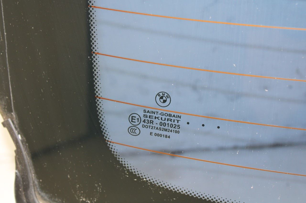2010-2015 BMW 750Li xDrive Rear Back Window Glass 51317275552 OEM - Alshned Auto Parts