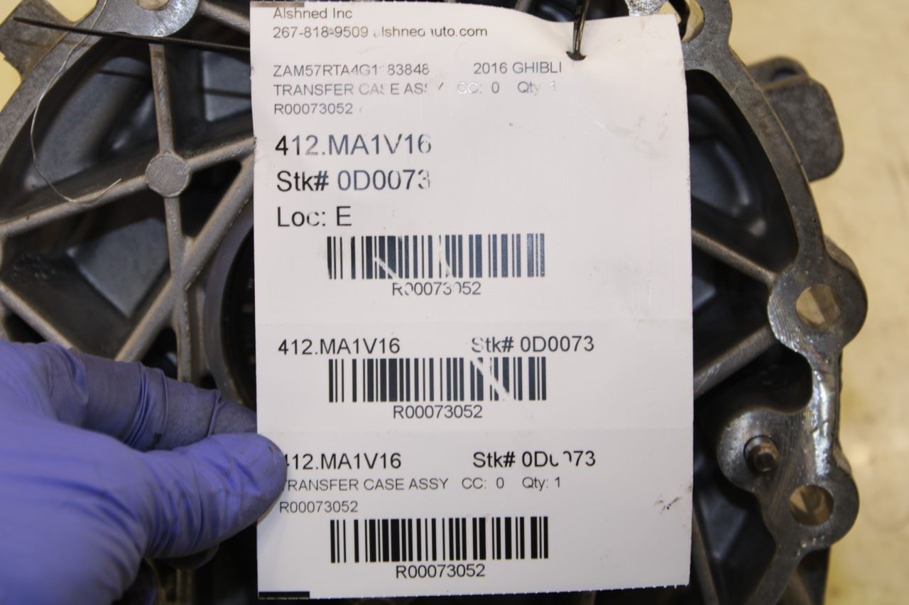 2014-2020 Maserati Ghibli S Q4 3.0L AWD Transfer Case 57K 670033011 OEM - Alshned Auto Parts