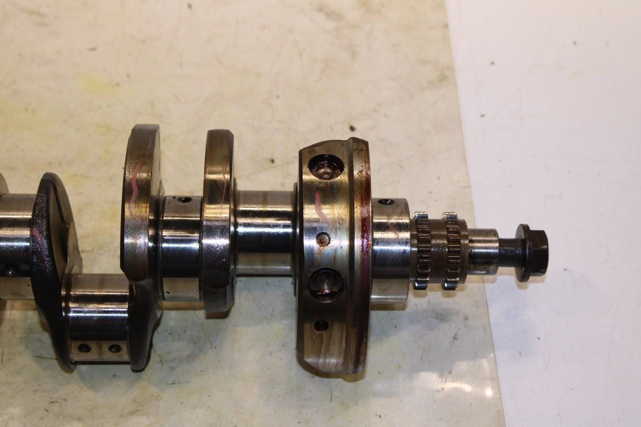 2010-2012 BMW 750Li xDrive 4.4L AWD Engine Crankshaft 115K 11217572875 OEM - Alshned Auto Parts