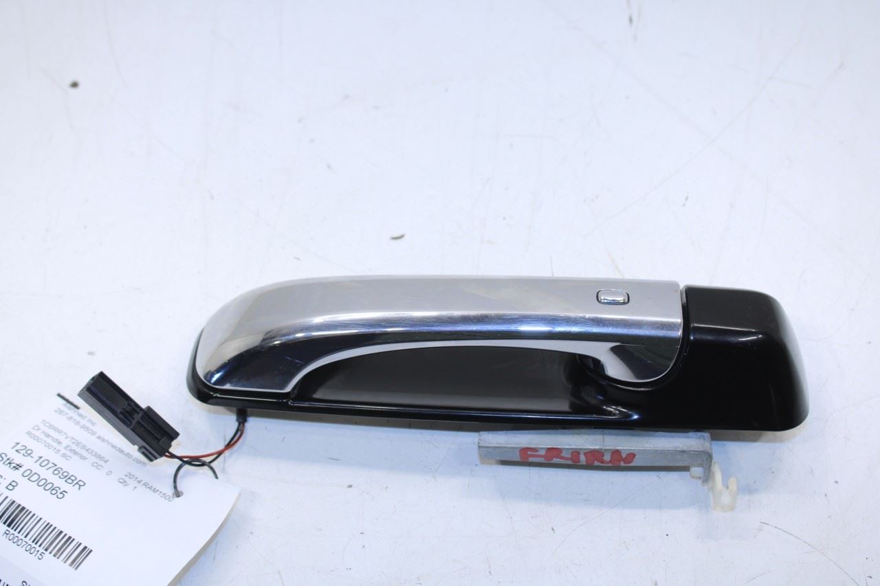 13-15 Ram 1500 Laramie Crew Cab Front Door Passenger Right Side Exterior Handle - Alshned Auto Parts