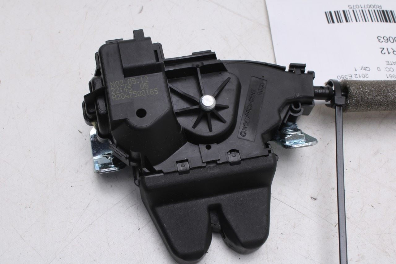 2010-2016 Mercedes-Benz E350 Sport 4MATIC Rear Trunk Lid Latch Lock Actuator - Alshned Auto Parts