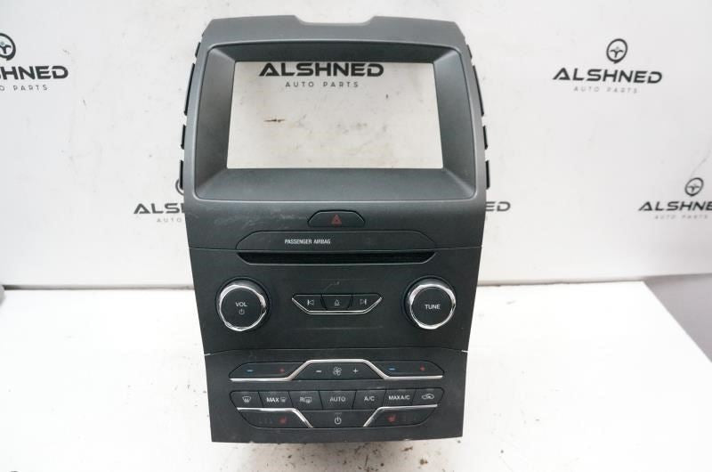 15-2018 Ford Edge Radio Faceplate Temperature Control Panel FT4T-18E245-BN OEM - Alshned Auto Parts