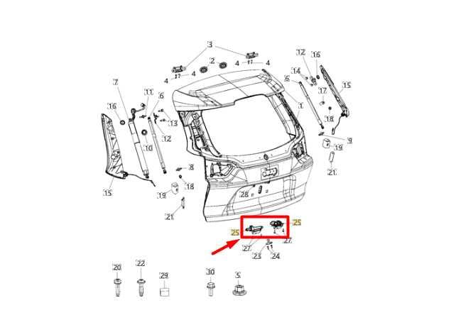 2019-2021 Jeep Cherokee Rear Liftgate Trunk Latch Actuator 68364386AA OEM - Alshned Auto Parts