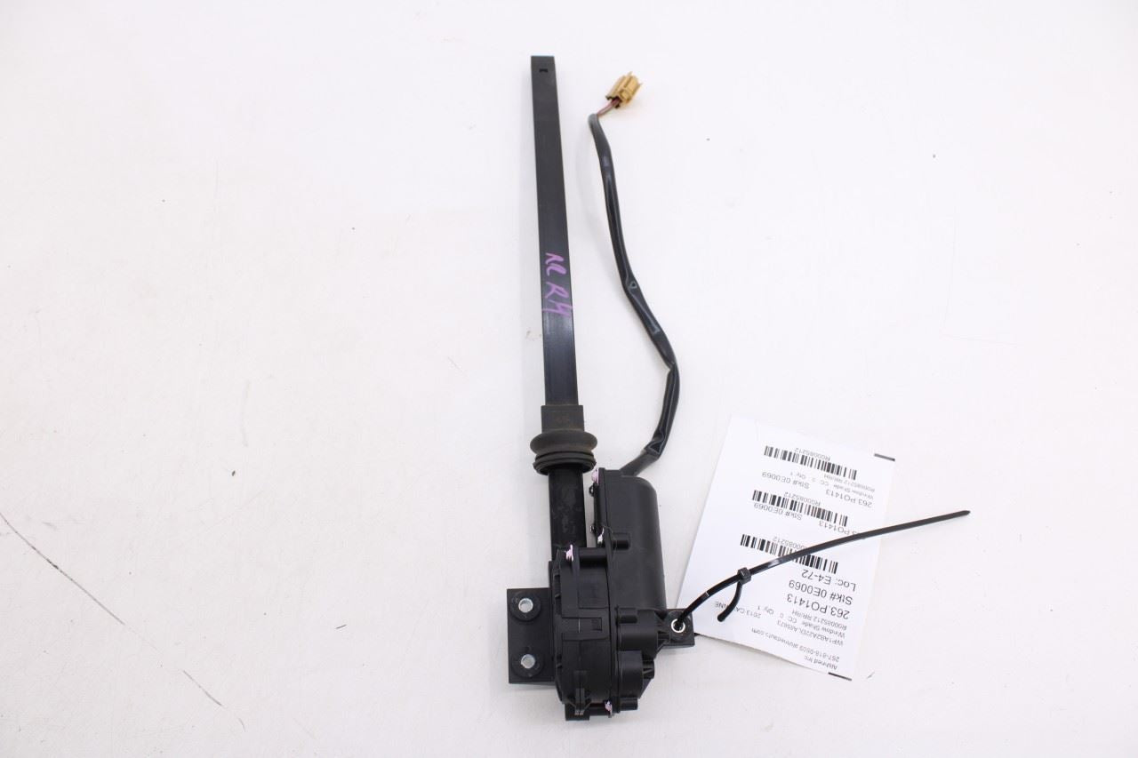 2011-18 Porsche Cayenne S Rear Right Side Door Window Glass Sun Shade Drive Unit2