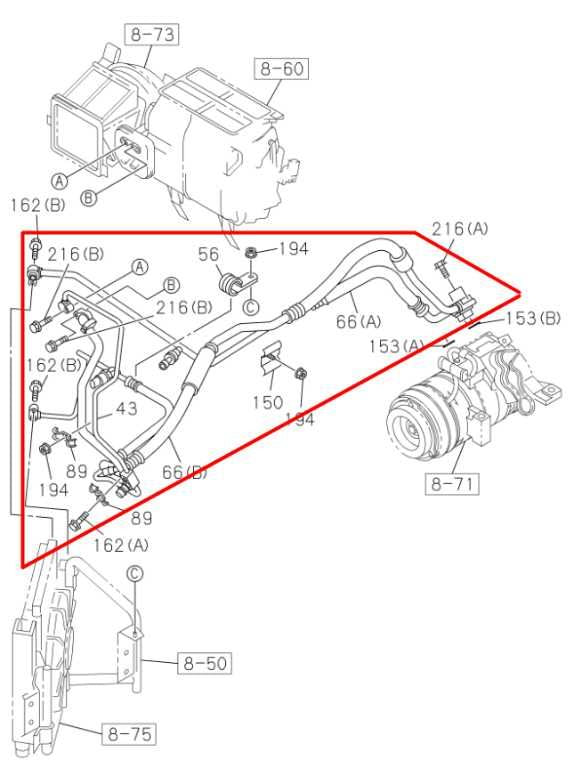 12-20 Isuzu NPR HD 6.0L RWD AC Conditioning Hose Tube Pipe Set 8-98179-009-0 OEM - Alshned Auto Parts