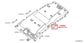 2013-2020 Nissan Pathfinder Rear Left Headliner Grab Grib Handle 73940-3JA2A OEM - Alshned Auto Parts