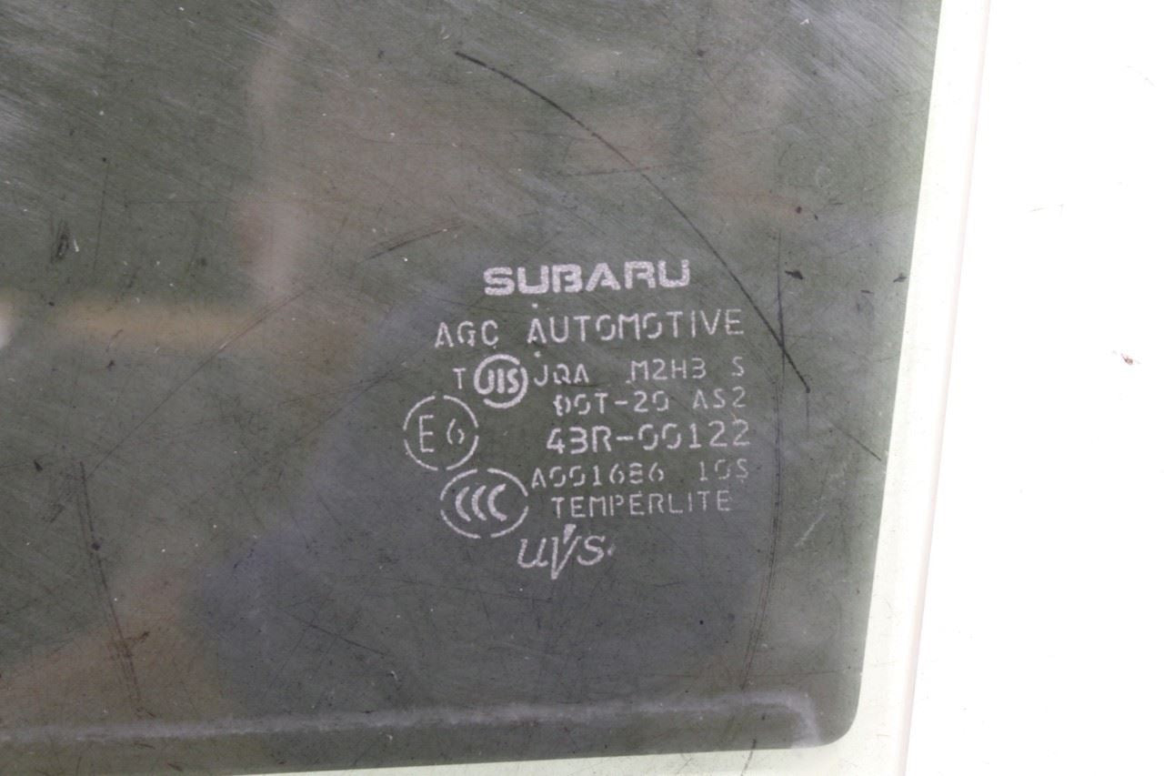 2015-2021 Subaru WRX Premium Rear Left Driver Side Door Window Glass 62011FJ112 - Alshned Auto Parts