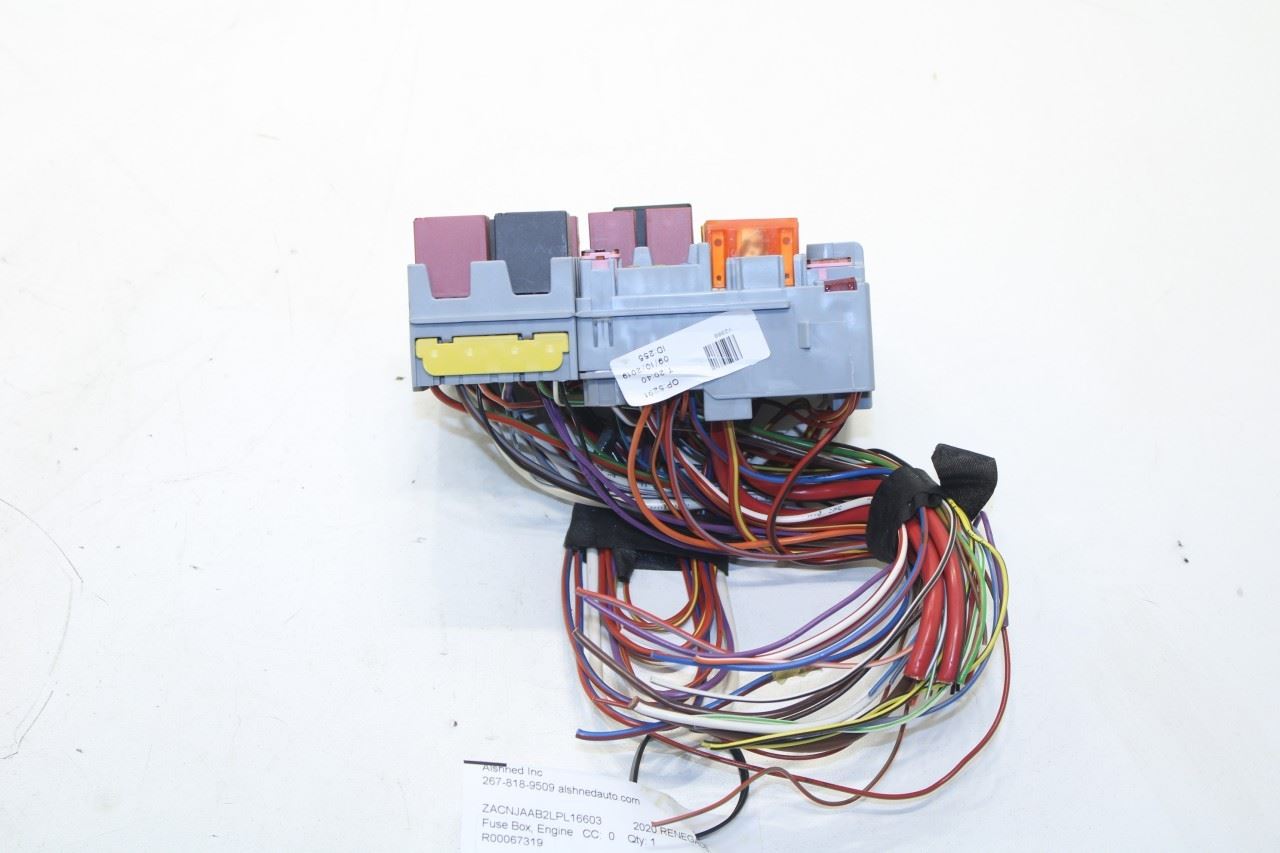 17-21 Jeep Renegade Sport 2.4L FWD Engine Fuse Relay Box Module w/ Wire Harness - Alshned Auto Parts
