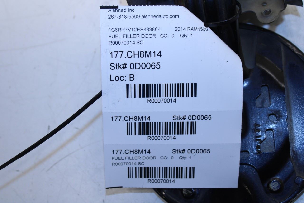 2014-2018 RAM 1500 Crew Cab Laramie 5.7L Fuel Tank Filler Door 68171514AA OEM - Alshned Auto Parts
