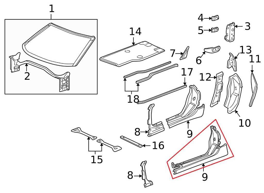 97-04 Chevrolet Corvette RH Lower Door Opening Trim Rocker Panel 10444702 *ReaD* - Alshned Auto Parts